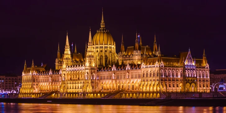 3 nebo 4 dny v Budapešti se snídaní či polopenzí a neomezeným wellness