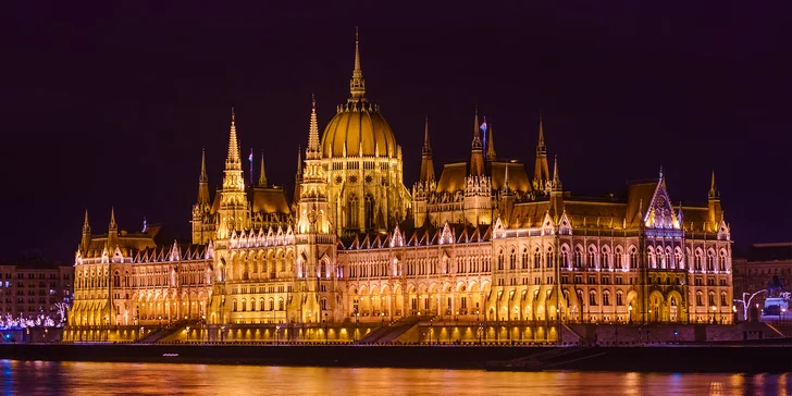 3 nebo 4 dny v Budapešti se snídaní či polopenzí a neomezeným wellness
