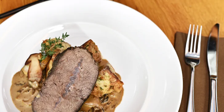 Tříchodové degustační menu v restauraci Miminoo a vstup na Žižkovskou věž