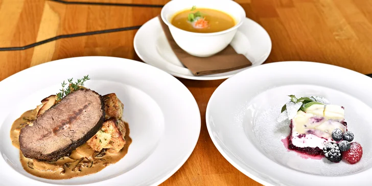 Tříchodové degustační menu v restauraci Miminoo a vstup na Žižkovskou věž