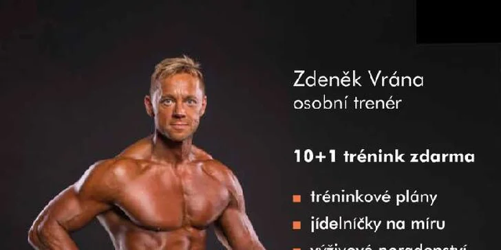 Dostaňte se do formy pod dohledem profi trenéra: 1–3 lekce či samostatný vstup do fitness