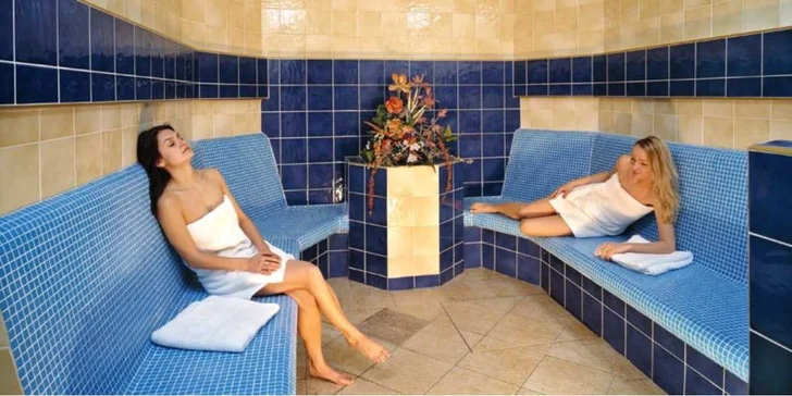 V balíčku máte neomezený vstup do wellness.