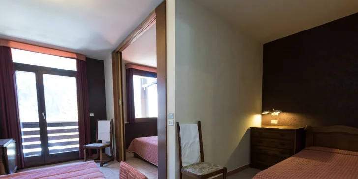 Lyžování v Itálii a Slovinsku: doprava, hotel s polopenzí a saunou i 3denní skipas