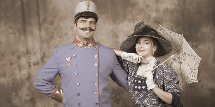 Retro focení v historickém ateliéru Agmons Foto - nově v Praze!