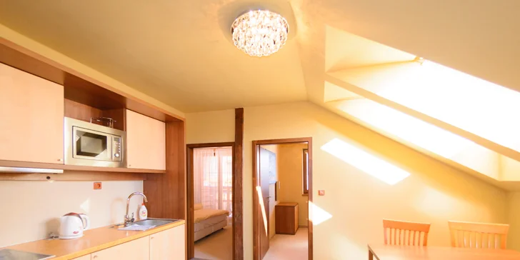 Tři dny v horách: pobyt v apartmánech u Popradu a slevy na zážitky i wellness