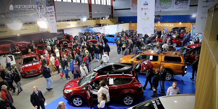 Horké novinky ze světa aut: Jednodenní vstup na velkolepý Autosalon v Nitře
