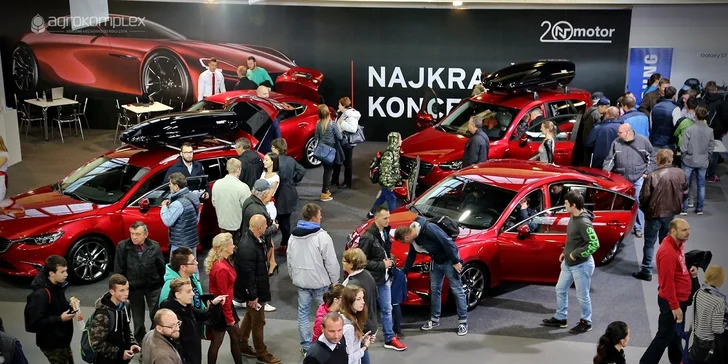 Horké novinky ze světa aut: Jednodenní vstup na velkolepý Autosalon v Nitře