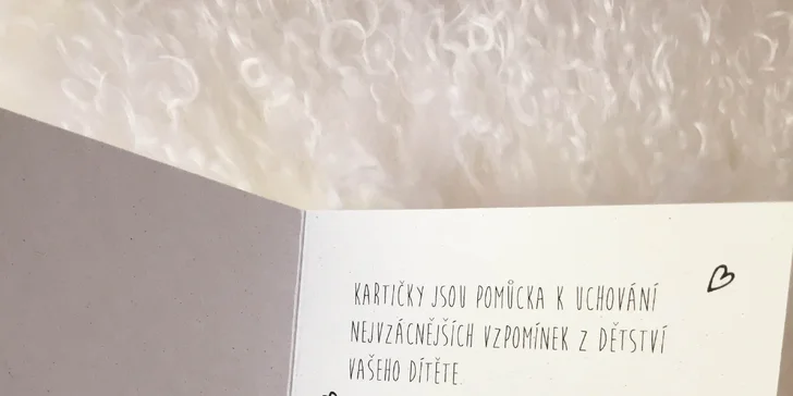 Schovejte svoje vzpomínky do kvalitního fotoalba nebo kartiček na památku