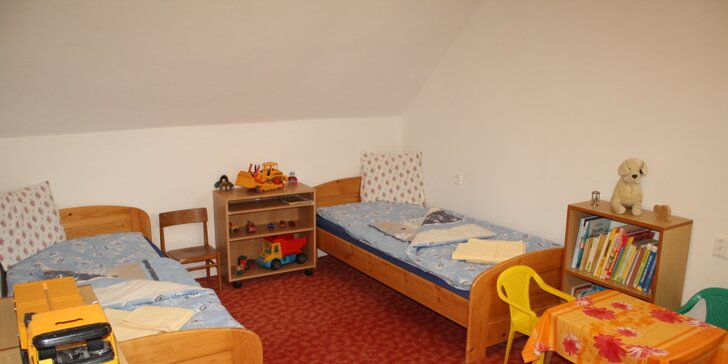 Rodinný pobyt v Boskovicích: klid a pohoda v apartmánu s dětským pokojem