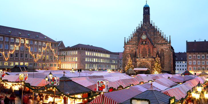 Adventní výlet do Norimberku: návštěva trhů i prohlídka města s průvodcem