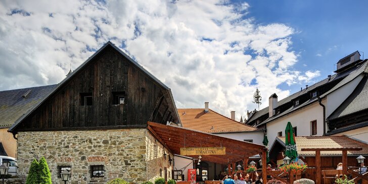 Romantika na jihu Čech se skvělým regionálním jídlem i relaxací pro dva