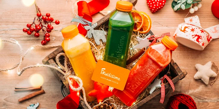 Darčeková karta Fruitisimo v hodnote 10 až 200 €: platí na celý sortiment