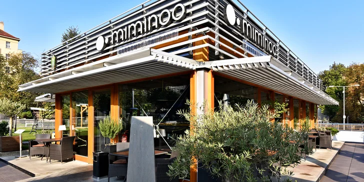 Tříchodové degustační menu v restauraci Miminoo a vstup na Žižkovskou věž