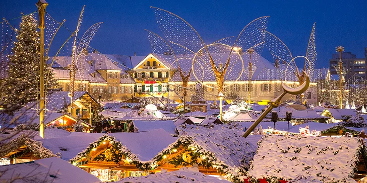 Advent ve Švýcarsku: Nejmohutnější vodopády Evropy a návštěva trhů v Basileji