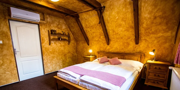 Na zimu do salaše: apartmán nebo 2lůžkový pokoj a vyhlášená restaurace