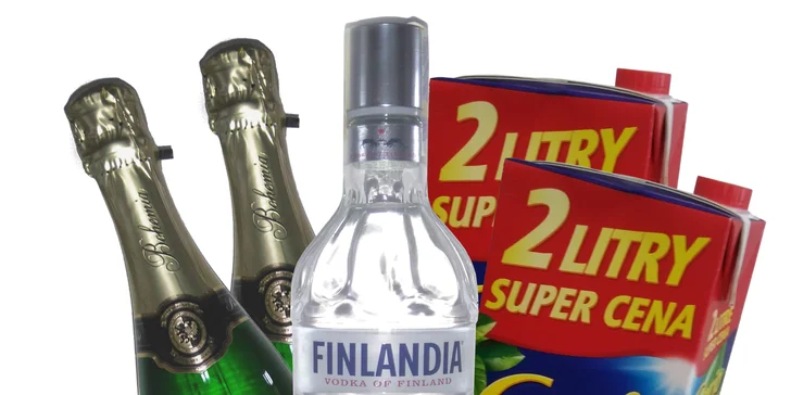 Párty balíčky s alkoholem i nealkem a chipsy: dovoz po Praze až do 4.00 ráno