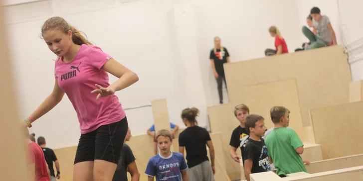 Seznámení s parkourem: tříhodinový workshop pro děti od 10 do 14 let