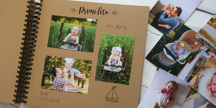 Schovejte svoje vzpomínky do kvalitního fotoalba nebo kartiček na památku