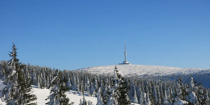 V zimě vyrazte třeba do skiareálu Lázeňský vrch (4 km) nebo Miroslav (5 km). 