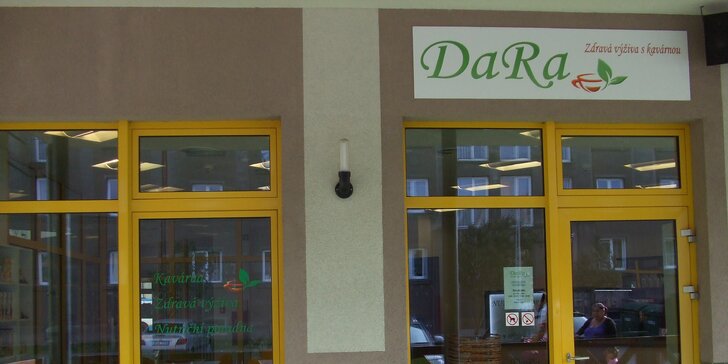 Otevřené vouchery do kavárny DaRa od 100 do 500 Kč: pochutnejte si na zdravých dobrotách