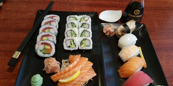 Chopstix sushi set: až 53 skvělých kousků pro 1, 2 nebo 4 osoby
