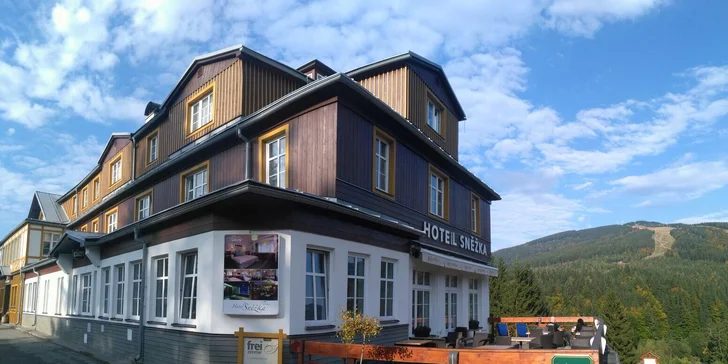 3 či 6denní pobyt ve Špindlerově Mlýně s polopenzí, wellness a lanovkou