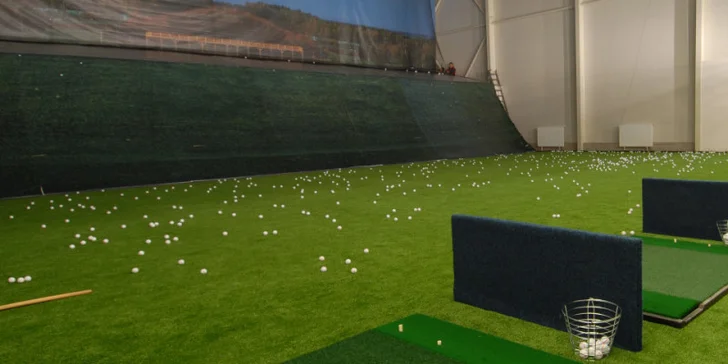 Golfový simulátor: 60 minut tréninku nejen pro začátečníky
