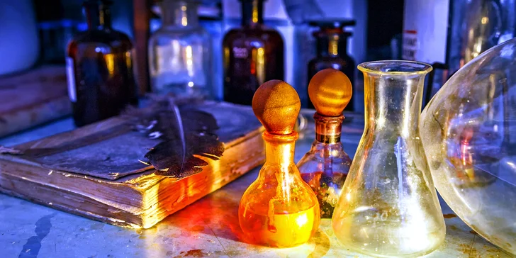 Únikovka Alchymistovo tajemství: vyřešte během hodiny všechny zapeklité hádanky
