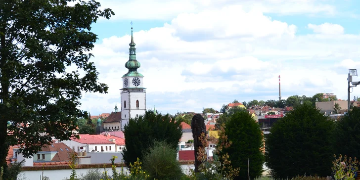 Podzimní Třebíč: ubytování v apartmánu, snídaně a privátní wellness pro dva
