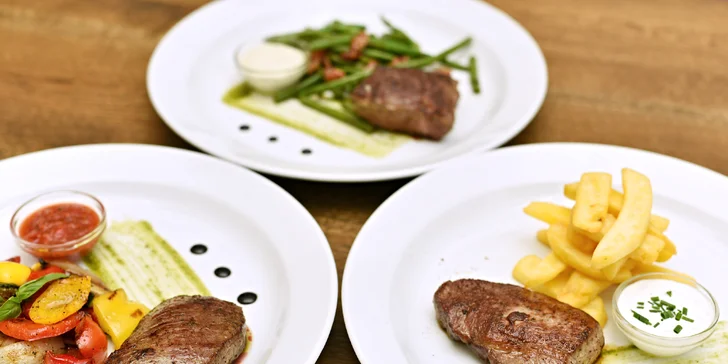 Objevte Ameriku: Sladěné degustační menu se 3 skvělými hovězími steaky