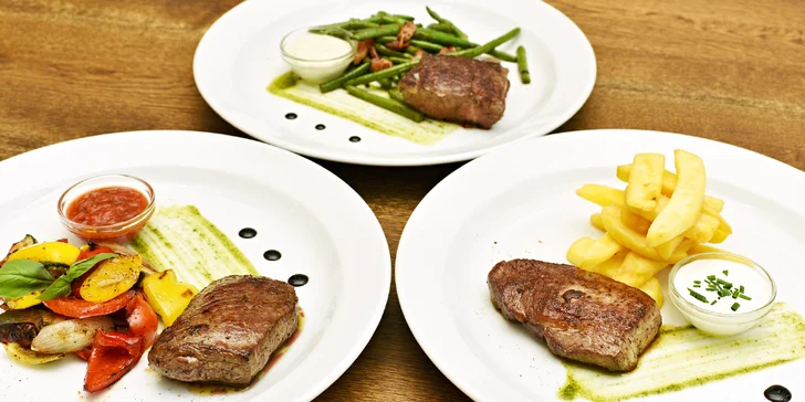 Objevte Ameriku: Sladěné degustační menu se 3 skvělými hovězími steaky