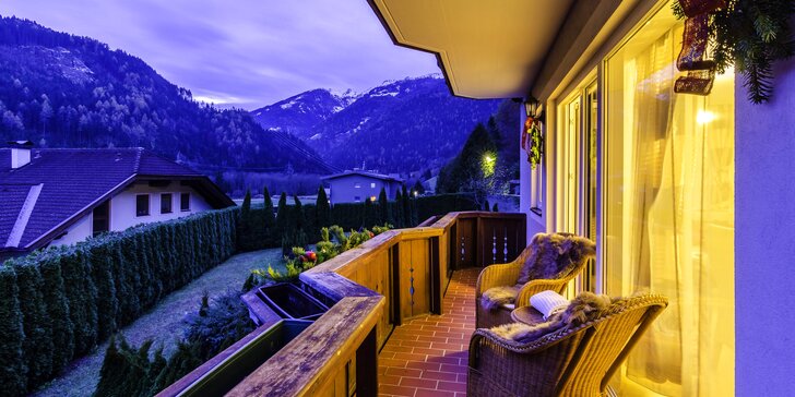Rakouské Alpy: krásné apartmány, celoroční lyžování, sauna a český personál