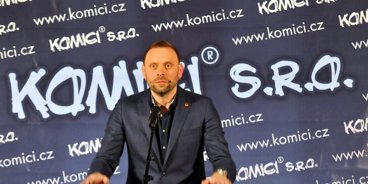 Vstupenka na one man show komika Miloše Knora z TV pořadu Na stojáka