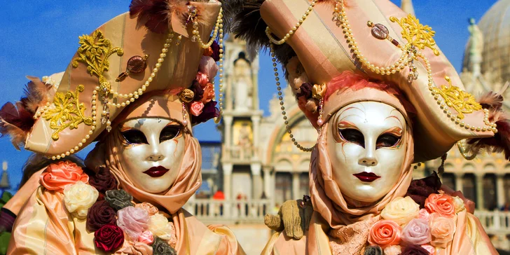 Benátský karneval, nejkrásnější památky i plavba lodí: odjezdy z Moravy