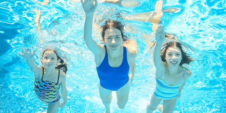 Plavání a dovádění ve vyškovském aquaparku: 120 minut pro děti i dospělé