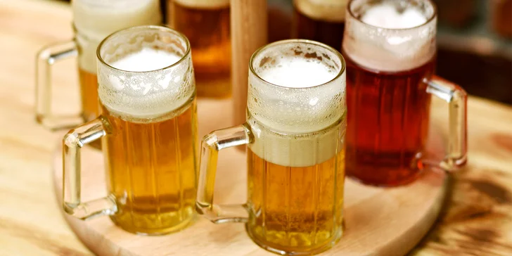 Pivo je umění: degustace 6 druhů piv z malých řemeslných pivovarů