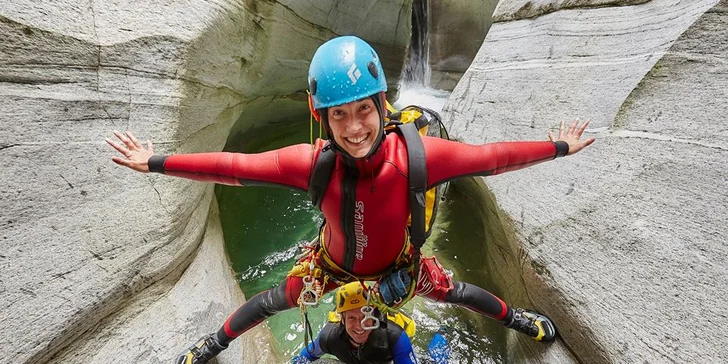 Rafting a canyoning ve Slovinsku na řece Soča. Aqua rodeo, jaké jste ještě nezažili