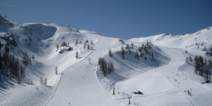 1denní lyžování v rakouských Alpách ve skiareálu Semmering - Stuhleck