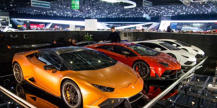 Hit motoristů a příznivců krásných aut: Autosalon v Ženevě včetně vstupenky