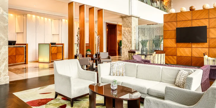 Sheraton Bratislava spája svetovú eleganciu s bezprostrednou blízkosťou dunajského nábrežia.