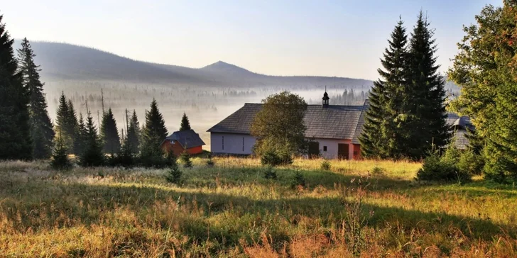 Relaxace v Kašperských Horách s polopenzí a unikátní Šumavské bylinné lázně