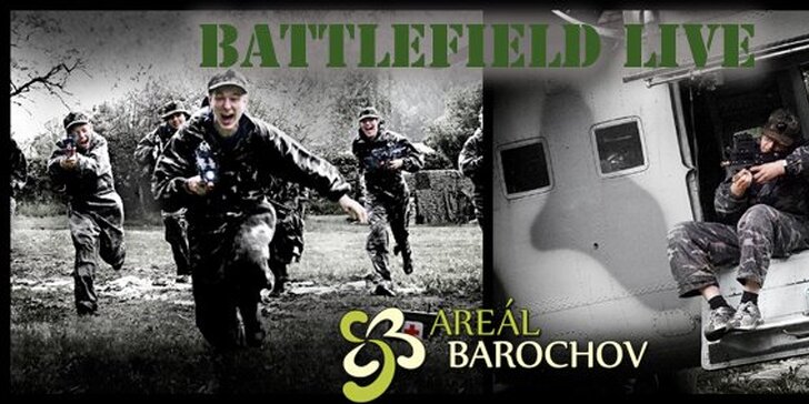199 Kč za 2 hodiny akční bojové hry v přírodě Battlefield LIVE! Zcela nová outdoorová zábava s infračervenými zbraněmi, poprvé v ČR, dnes se slevou 55 %!