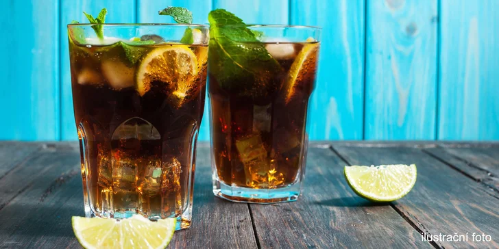 Velká porce zábavy: 2x Cuba Libre nebo XXL Cuba Libre až pro 8 lidí