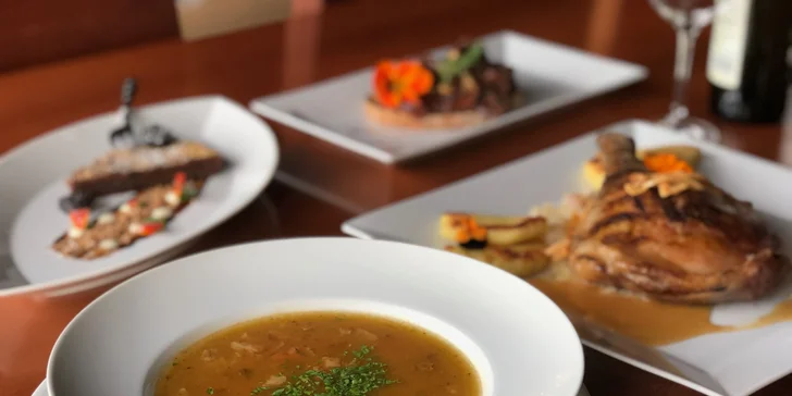 Čtyřchodové svatomartinské menu pro jednoho nebo pro dva