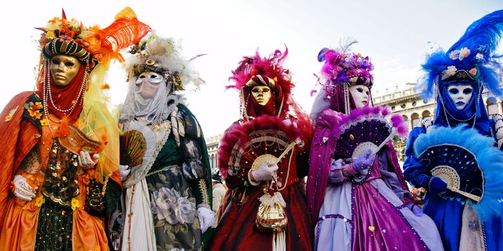 Itálie s jedním noclehem: karneval v Benátkách, římské památky i nákupy módy