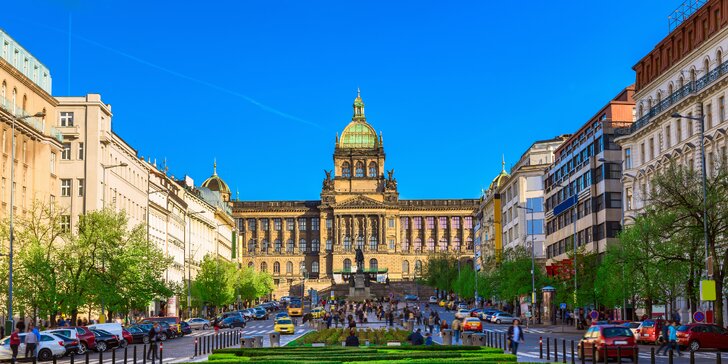 Pobyt ve 4* hotelu v centru Prahy: jídlo i možnost privátního wellness