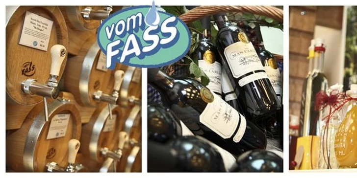 299 Kč za zážitkový degustační večer plný specialit ve Vom Fass! Kvalitní alkohol, výtečné oleje a francouzské šunky i sýry se slevou 50 %.