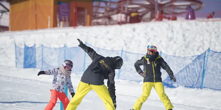 STRACHAN SKI SCHOOL (vyučovanie profi lekcie)