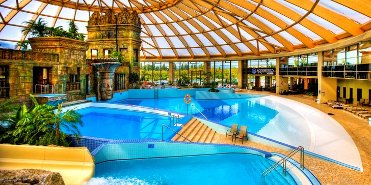 Pobyt v Budapešti: polopenze, neomezený vstup do aquaparku i wellness