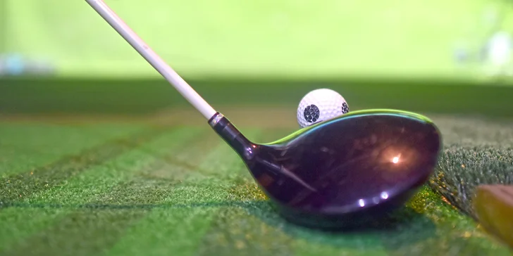 Golfový simulátor: 60 minut tréninku nejen pro začátečníky